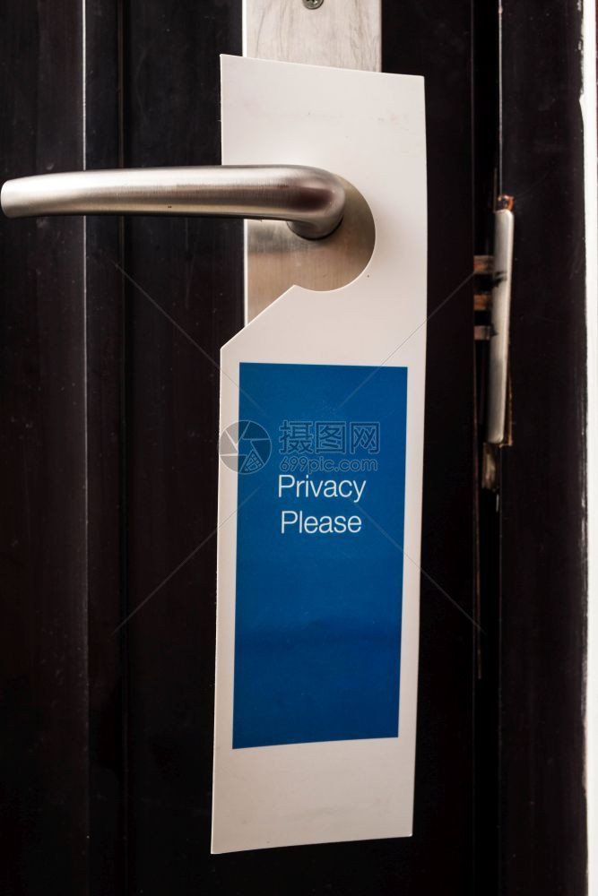 处理请在旅馆里不要清洗门上的标签请在宾馆里别清理门上写隐私的标签请在酒店里不是旋钮图片