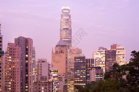 岛摩天大楼钟环中区线香港亚洲建造背景图片