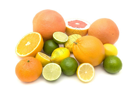 不同类型的柑橘水果节食生活吃高清图片