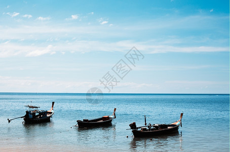 娱乐水晶泰国安达曼海的长尾船旅游图片