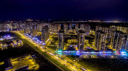 圣彼得堡高层住宅区圣彼得堡高层住宅区城市建筑学天空图片