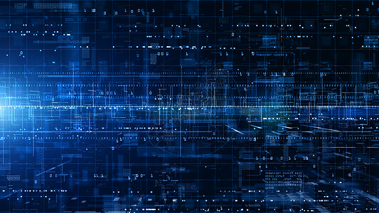 蓝色的互联网代码具有粒子和数字据网络连接高速和数据分析技术高速度连接和数据分析技术字摘要背景概念3的数码网络空间位化际沟通高清图片素材