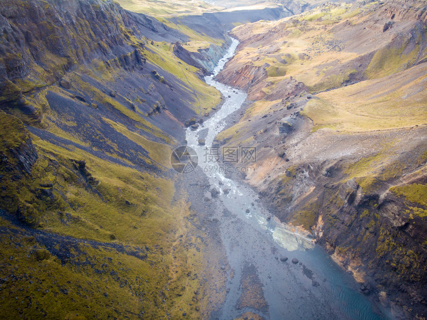 气候梦见冰岛自然海弗斯瀑布景观全和冒险概念背历险冰岛的图片