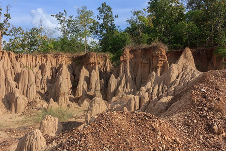 地质学蒋泰国大峡谷岩石图片
