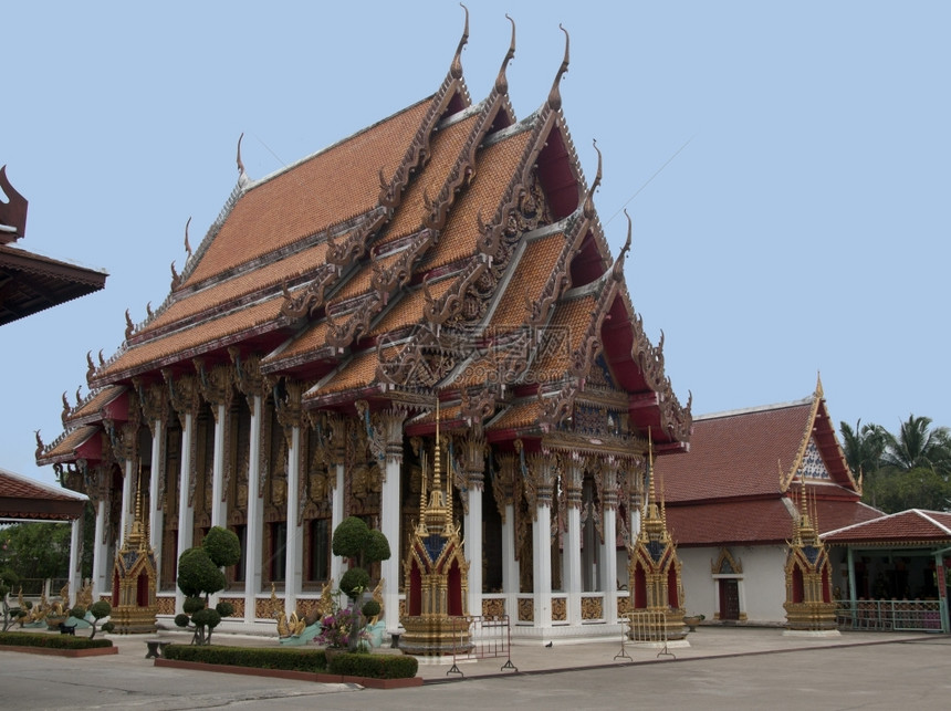 亚洲旅游泰国曼谷的寺庙美丽图片