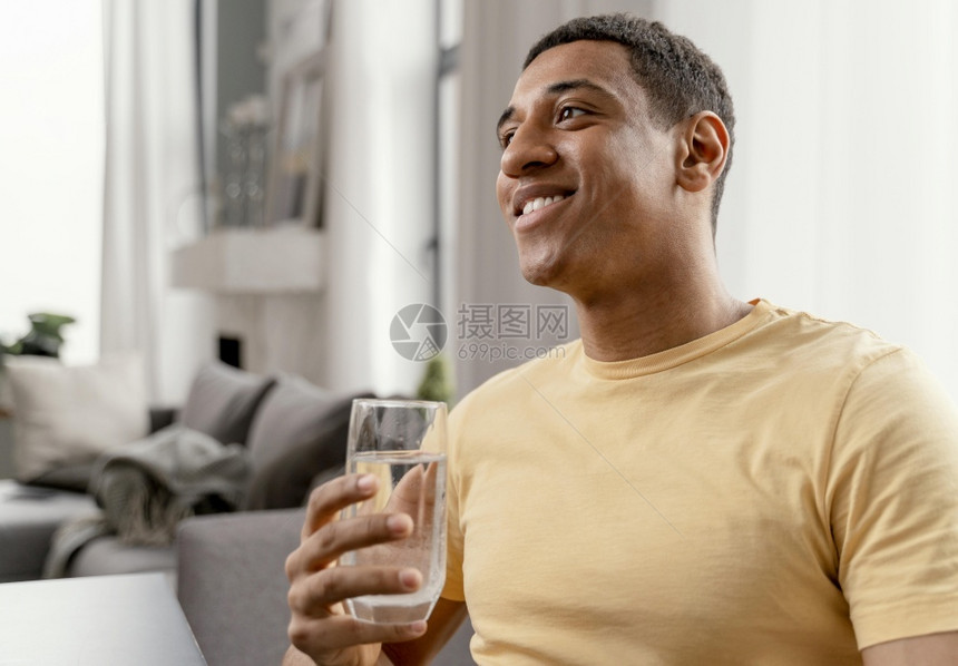 美丽的女士自制男人家的肖像饮用水杯2图片