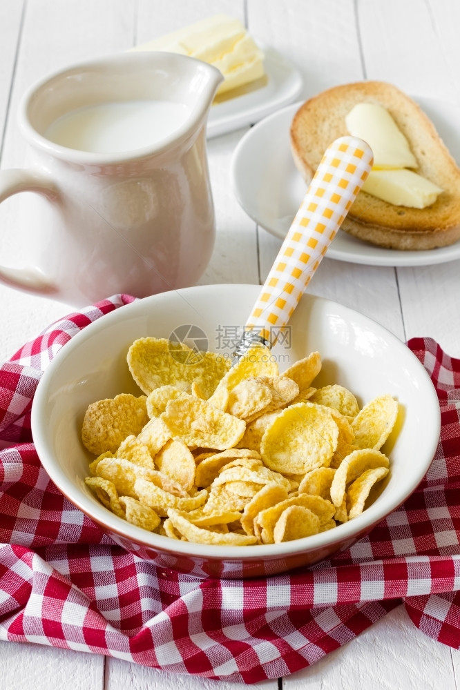 饮食早餐玉米薄片厨房产品图片