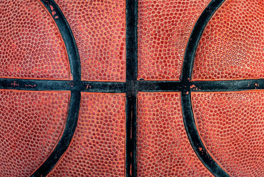 篮子抽象背景是旧篮球的一部分旧篮球的一部分法庭领域图片