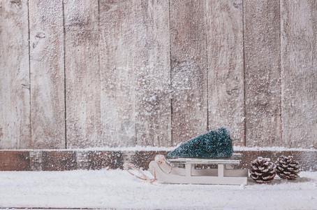 冬季圣诞氛围背景雪高清图片素材