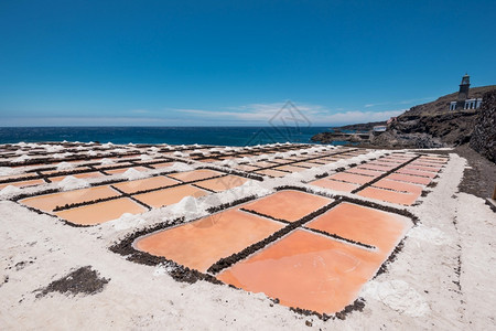 拉帕尔马丰卡连特的盐滩图片