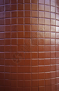 风化平铺资金红瓷砖墙壁装饰板配有明亮的红色瓷砖城市装饰图片