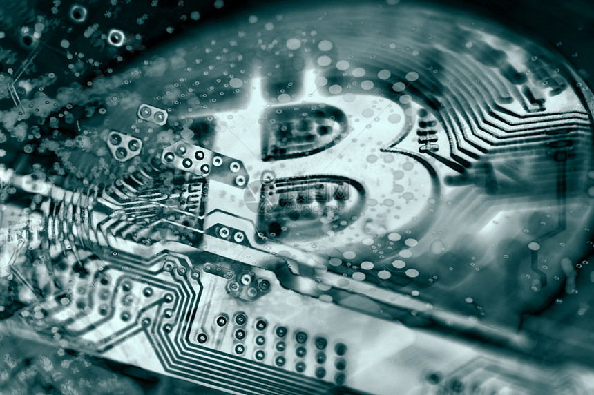 技术经济趋势虚拟数字货币与金融投资贸易概念比特币加密货抽象金融背景经济趋势虚拟数字货币抽象背景网络数字的图片