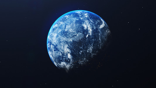 阳光自然和世界环境概念科学与地球幻想天空大气层3D图解插图夜晚背景图片
