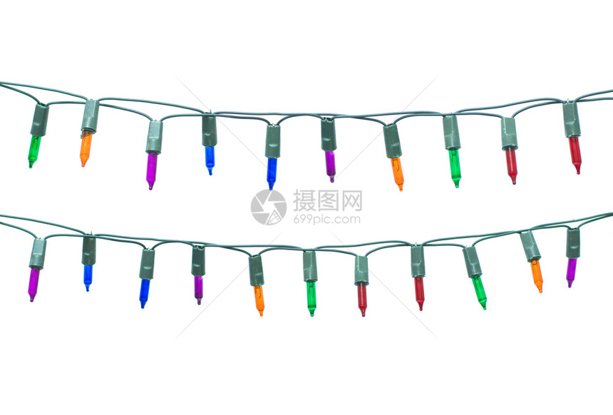 圣诞快乐新年有复制版面的文本空间在新年快乐圣诞节灯光在黑暗木本背景的圣诞灯光下颜色金属丝小路图片