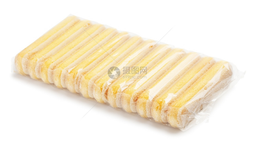 沙瓦伊阿迪蒂拉米苏的曲奇饼在白色上隔离香草照片面包店图片