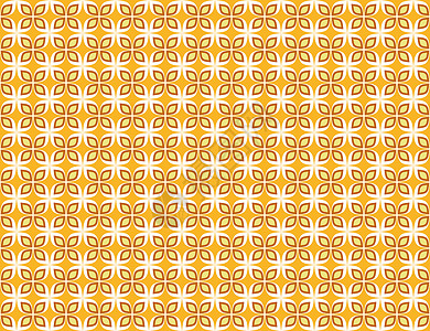 橙咬金雪佛龙绫抽象几何无缝结构图白和金花的装饰背景金子设计图片