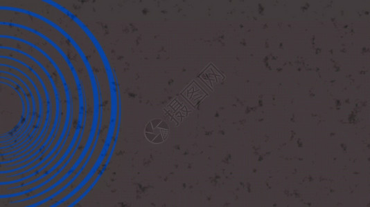 Blueneoncircle抽象的未来高科技运动背景视频画4K380x216蓝色和紫亮子圈行动圆环形设计图片