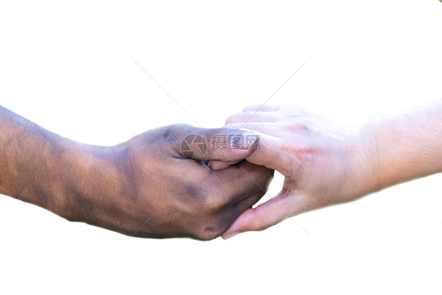 男人和女手紧地亲近用肮脏的手触摸在一起用干净的模糊背景来为爱的概念情人节沾染联盟女士家庭图片