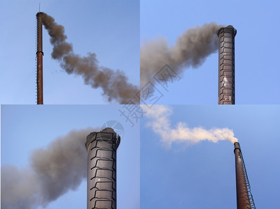 抽烟云环境的管雾图片