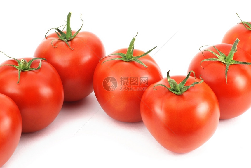 植物食新鲜西红柿做了N字单词图片