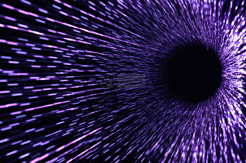 空间黑洞包含恒星油润的明亮多色抽象背景速度运动天基图片