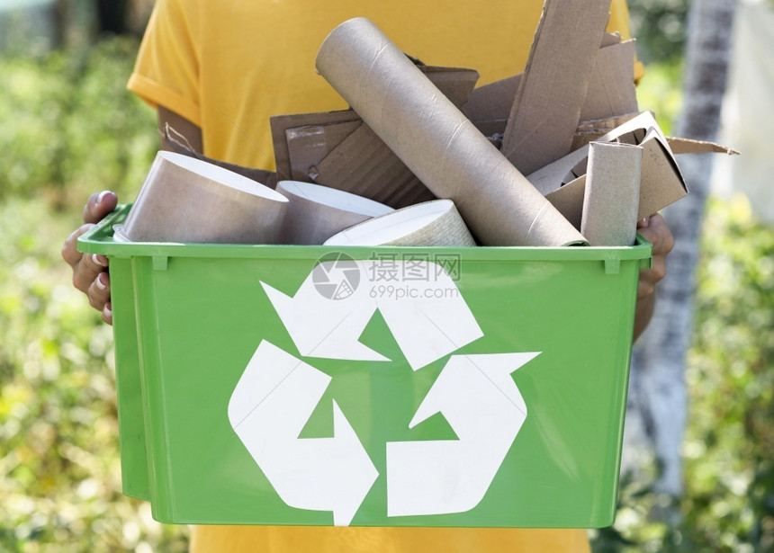 环保再循环回收废品图片