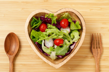 营养市场健康饮食有机沙拉盘子图片