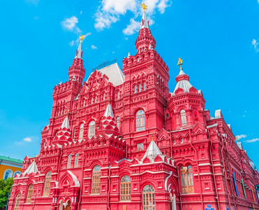 俄罗斯历史博物馆俄罗斯莫科红广场俄罗斯历史博物馆艺术老的城市图片