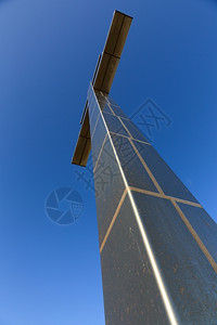 纪念碑水法国朱诺海滩的洛兰天图片