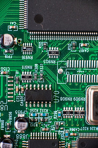 芯片电子电路板修理高清图片素材