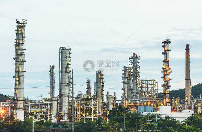 环境数据炼油厂气体汽工业与原罐汽供应和化工厂石油桶燃料重工业炼油厂制造行业概念植物图片