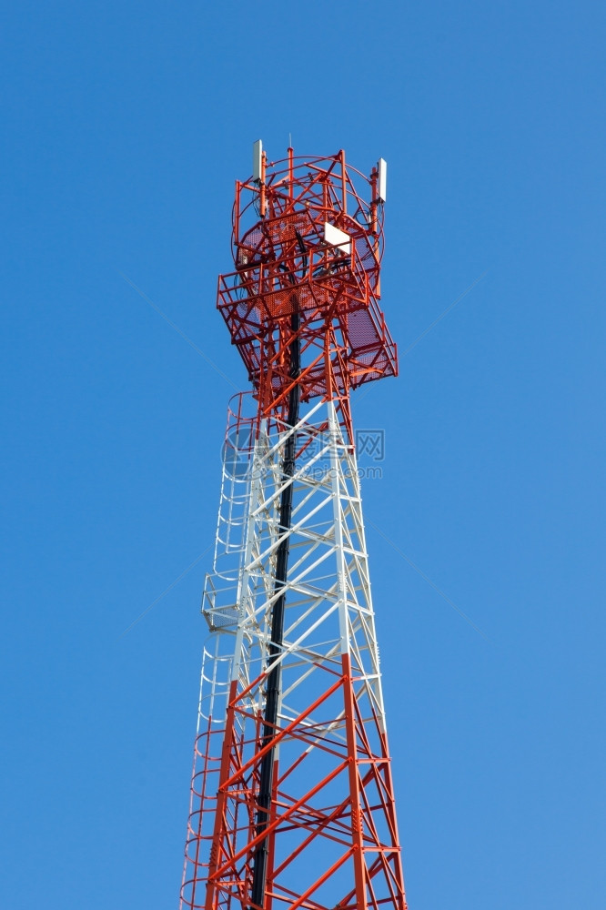 传送电话网络该地区信塔的频谱号区扩大通塔展频谱号区增加图片