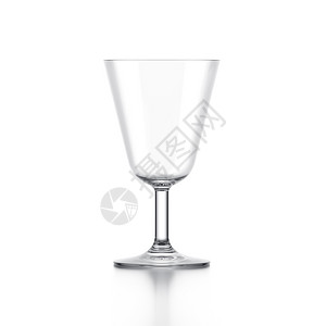 杯子圆形的伏特加玻璃杯用白色背景的伏特加玻璃杯隔绝水图片