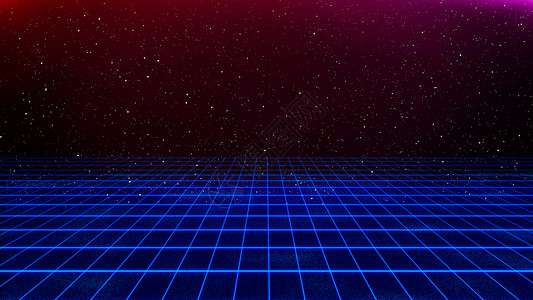 立夏三候第一候地形颜色镜片80年代数字网络地面的80年代数码网络表面景观适合以1980年代3D插图的风格进行设计RetroSciFi背景后天候设计图片