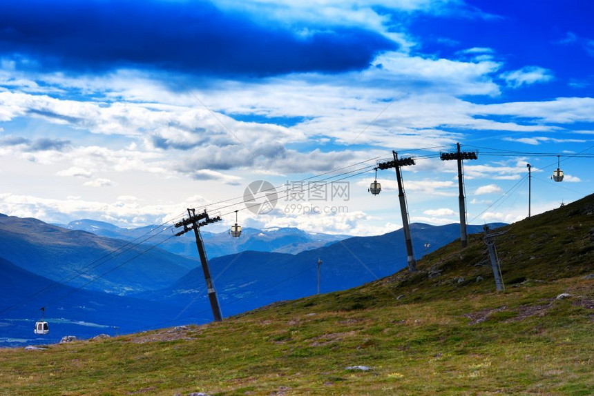 充满活力墙纸斯堪的纳维亚挪威山地景观背挪威山地观背hd日分数千之图片