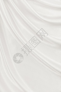 定调子白色的布料平滑优雅金丝绸或席边奢华布质料可用作婚礼背景彩色设计用在SepiatonedRetro风格上液体设计图片