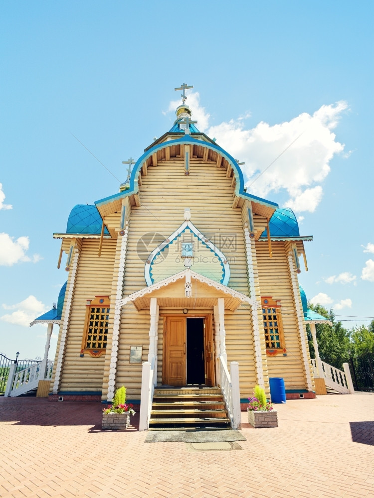 正统献给俄罗斯基洛夫西奥多圣母的教堂宗乡村图片