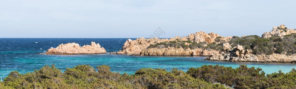 帕帕代尔撒丁岛蓝色的高清图片