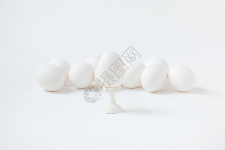 白色的鸡蛋图片
