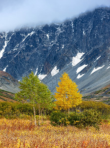 山中的秋季景色图片
