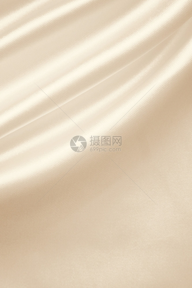 银色丝滑平优雅的金丝绸可以用作婚礼背景在SepiatonedRetro风格下奶油图片