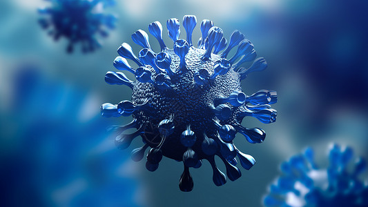 埃博拉病毒病理人类肺部的CoronaCOVID19型超紧闭式人体肺部背景科学微生物概念蓝科罗纳爆发流行健康毒感染研究3D插图学血管设计图片
