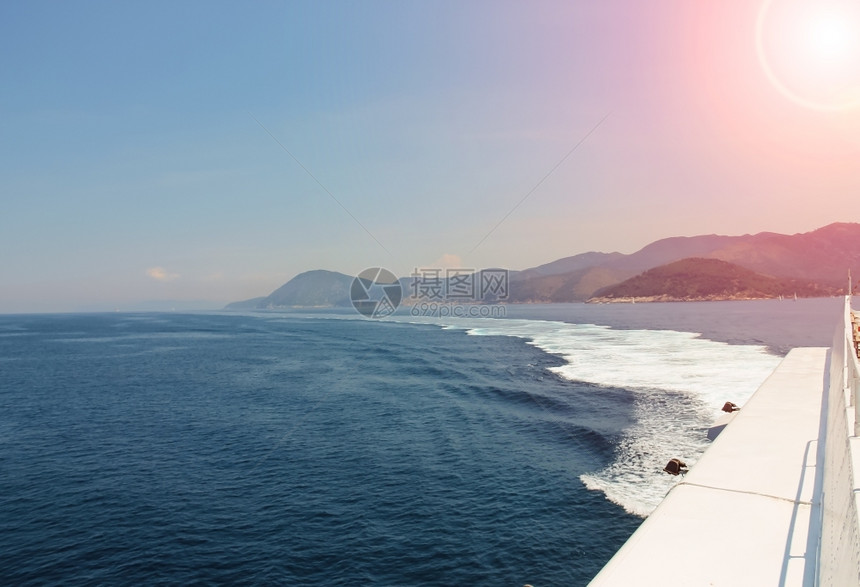 旅游运输意大利Elba岛Tyrrhenian海岸意大利航船目的地图片