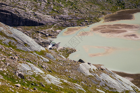约瑟夫基廷格奥地利公园HoheTauernGrossglockner以下冰川湖户外景观美丽背景