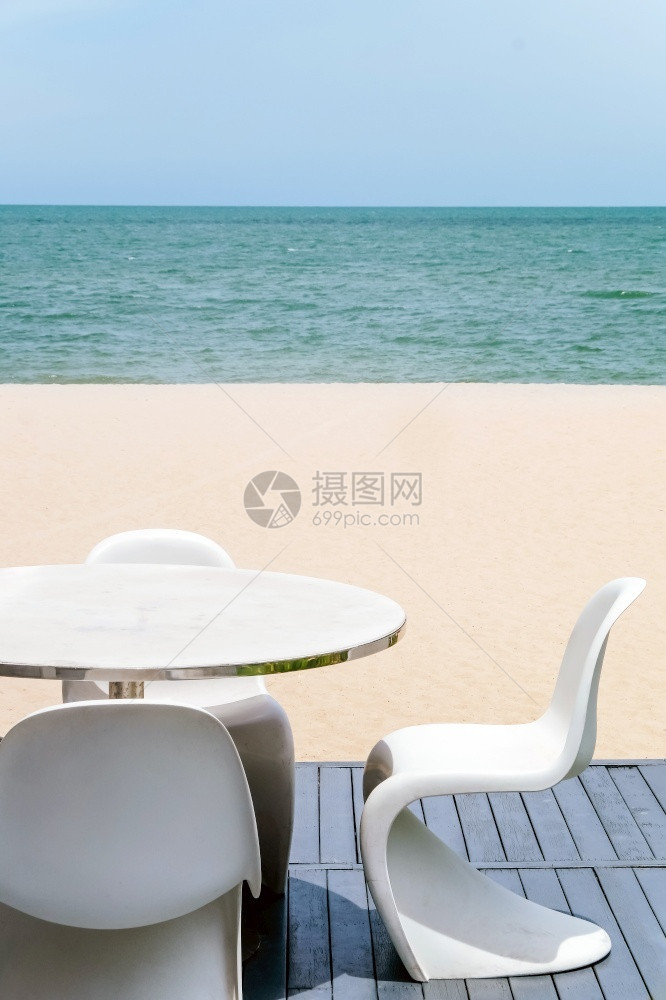 旅游海景丁ning表格的图像海岸咖啡店图片