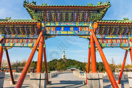 北京北海公园高清图片