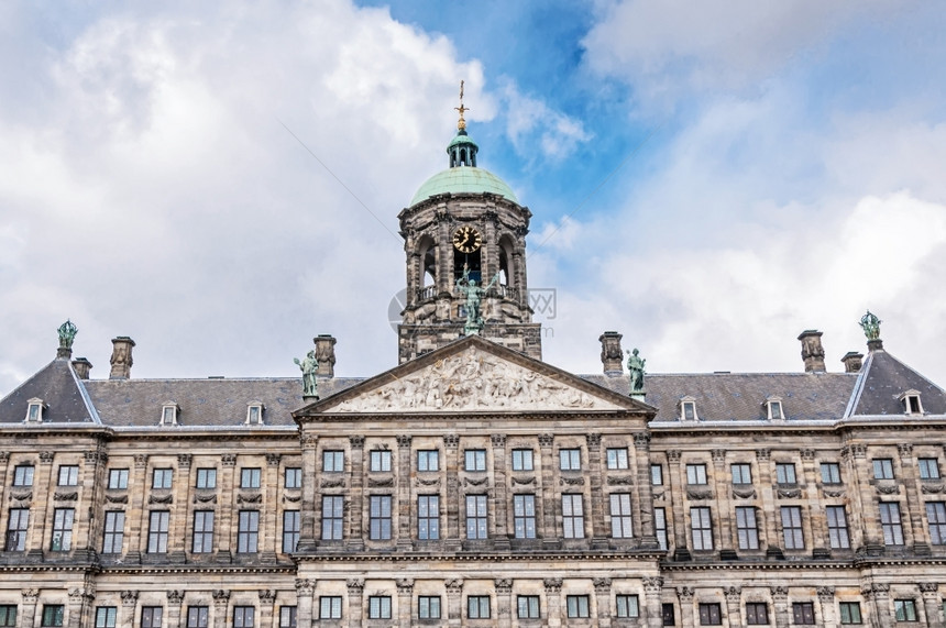 华丽的首都旅游它是在十七世纪荷兰黄金时代作为市政厅建造的17世纪荷兰黄金时代图片