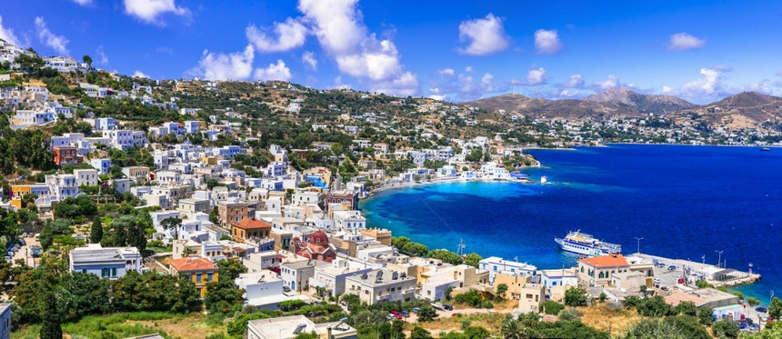 欧洲夏天风景多德坎塞希腊多德坎塞岛的AgiamarinaBeautifulLeros岛的图片海景图片