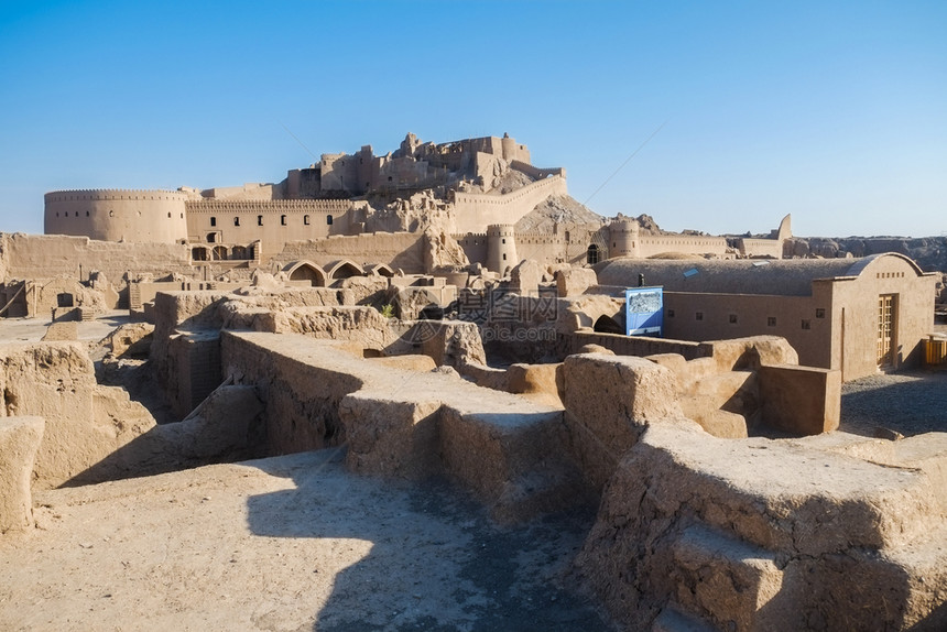地震路亚洲伊朗Kerman省Bam观光传统旅游的著名行标志其废墟和古代波斯历史遗址是ArgeBam伊朗Kerman省Bam图片