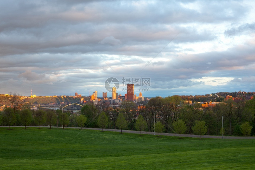 办公室美国宾夕法尼亚州匹兹堡奥克兰区和市中心的Schenley公园联合的户外图片